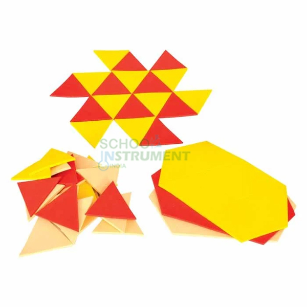 Fraction set of 72 Triangles